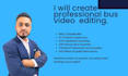 create professional bus videos