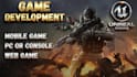do unreal engine game development, create unreal engine game, ue5 blueprints