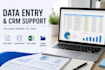 accurate data entry, CRM and admin tasks
