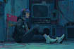 design anime character , cyberpunk character