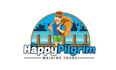 design mascot pilgrim walking tours logo