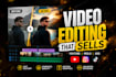 professional youtube video editing, tiktok, insta reel edit