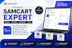 build high converting samcart sales funnel and landing page
