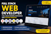 develop your business website with admin panel