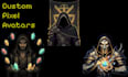 create a custom fantasy pixel art avatar for your profile