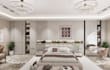 design a modern luxury master bedroom interior