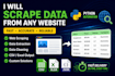 extract data from any website using python web scraping