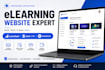do learnworlds education elearning website using learn dash buddy boss tutor lms