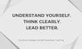 help you develop emotional intelligence and self awareness through coaching