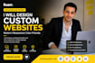 develop a custom responsive website with clean code