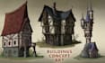 create custom 2d architectural concept art and props