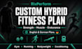 create a custom workout plan for strength and endurance