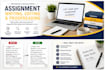 do copywriting and write english assignments