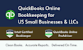 do quickbooks online bookkeeping for US llc small business