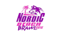 design creative nordic beach brawl brand logo