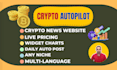 create crypto autoblog news bitcoin eth usdt crypto website
