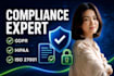 provide gdpr, hipaa, iso 27001 compliance and security documentation