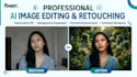 do professional ai image editing, generative fill and photo retouching
