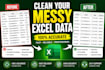 clean and organize your excel data professionally