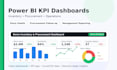 build KPI dashboards for inventory and procurement data
