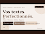 proofread and edit your french academic texts