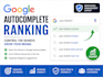 rank your business on google autocomplete sugestions