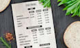do restaurant menu design, cafe and food menu design