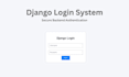 django backend developer for login and contact system