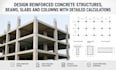 design reinforced concrete structures beams slab columns detailed calculations