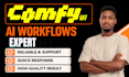 build comfyui workflow, comfyui, stable diffusion, lora training model, comfyui