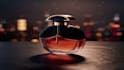 a stylish luxury perfume bottle 3d model