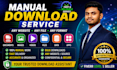 do manual downloads from any website fast and securely