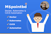fix and deploy docker, kubernetes and cicd automation