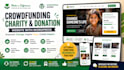 create crowdfunding, charity, nonprofit, donation website