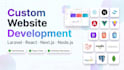 do website development, full stack developer, PHP laravel react js