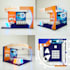 design event backdrop, banner and promotional visuals