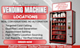 do cold calling vending machine placement, vending machine locator telemarketing