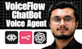 build voiceflow chatbot, voiceflow voice agent, voice flow ai automation