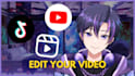 edit your stream highlights,clips into a youtube video