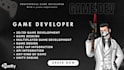 develop any video game in unity