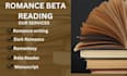 beta read your romance romantasy dark romance manuscript