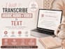 transcribe arabic audio and video accurately