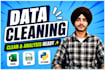 clean, fix and transform your messy excel, CSV or json data using python