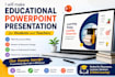 create educational powerpoint presentation