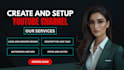 create and setup youtube channel