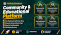 design and develop a wordpress community and educational platform