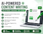write high quality ai powered content using chatgpt for blogs, articles