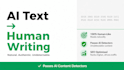 rewrite ai content into natural human writing for blogs