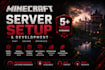 setup minecraft server, paper, spigot, smp, plugins and permissions