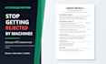 professionally rewrite, create 24hrs ats resume writing